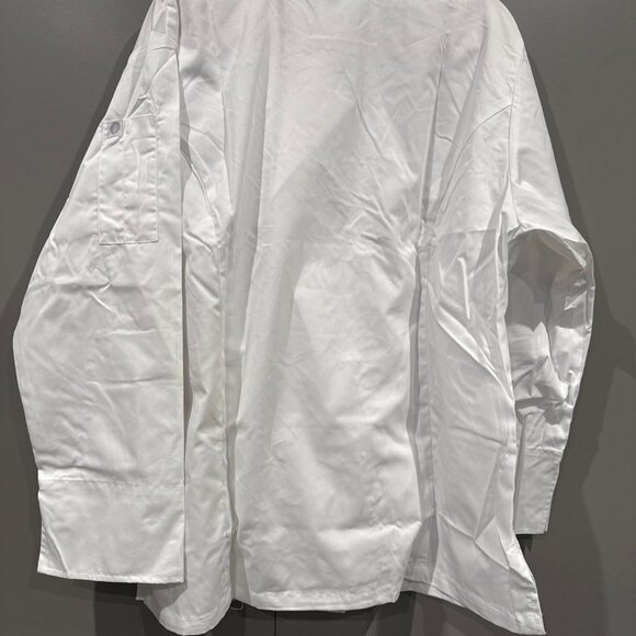 Chefs Work White Chefs Coat XL - Picture 5 of 5